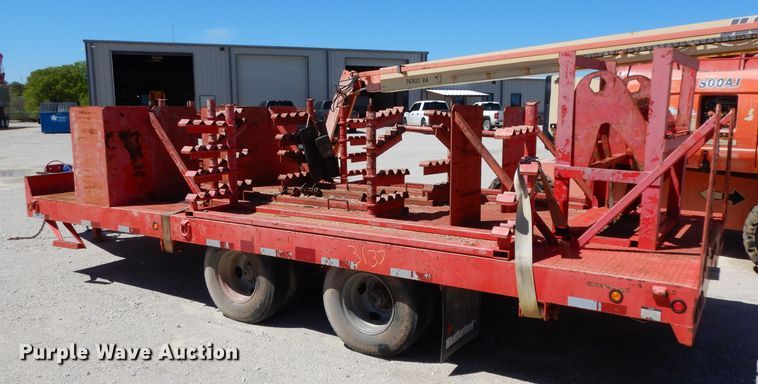 image for item DH2435 2006 Big Tex 20AD-20 flatbed trailer