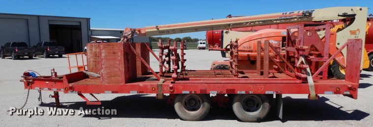 image for item DH2435 2006 Big Tex 20AD-20 flatbed trailer