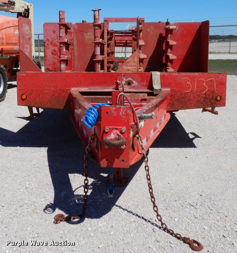 image for item DH2435 2006 Big Tex 20AD-20 flatbed trailer