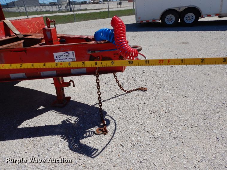 image for item DH2435 2006 Big Tex 20AD-20 flatbed trailer