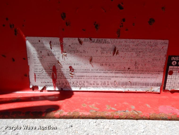 image for item DH2435 2006 Big Tex 20AD-20 flatbed trailer