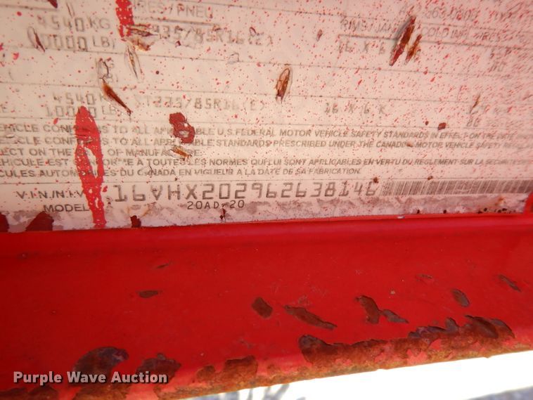 image for item DH2435 2006 Big Tex 20AD-20 flatbed trailer