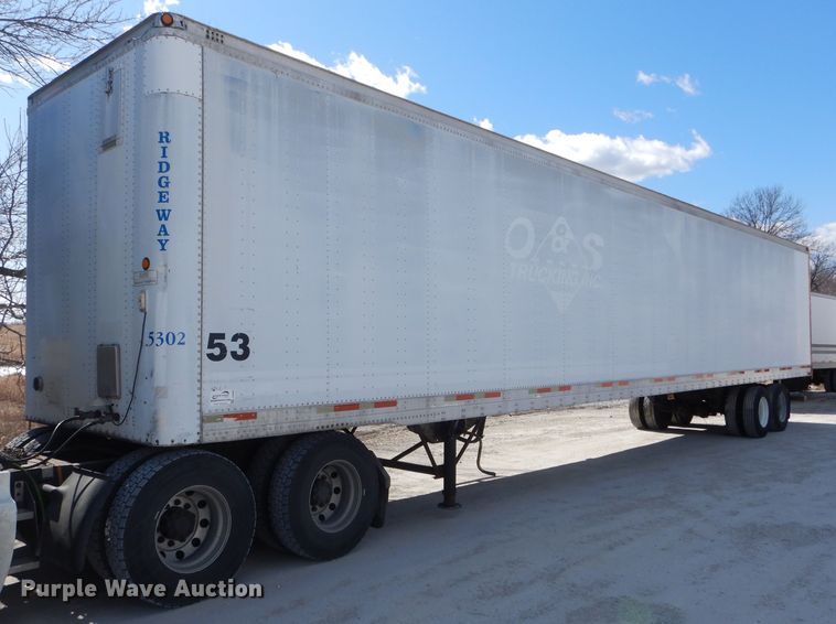 image for item DH6466 1998 Trailmobile dry van trailer