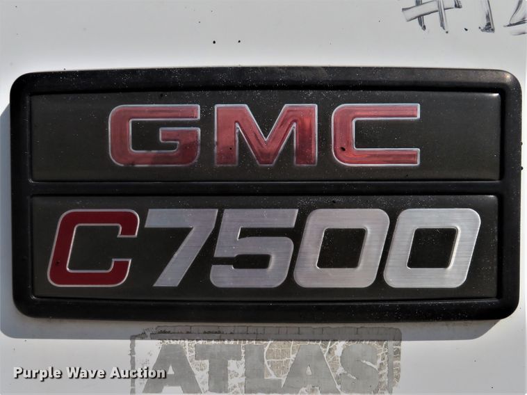 image for item DI2111 1999 GMC C7500 truck cab and chassis