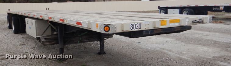 image for item GD9189 2007 Utility Trailer FS2HCA flatbed trailer