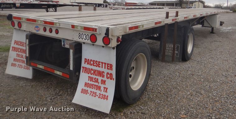 image for item GD9189 2007 Utility Trailer FS2HCA flatbed trailer