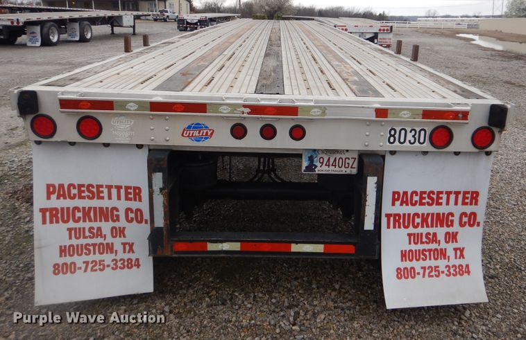 image for item GD9189 2007 Utility Trailer FS2HCA flatbed trailer