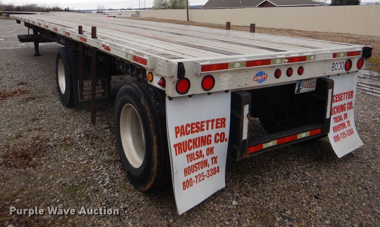 image for item GD9189 2007 Utility Trailer FS2HCA flatbed trailer