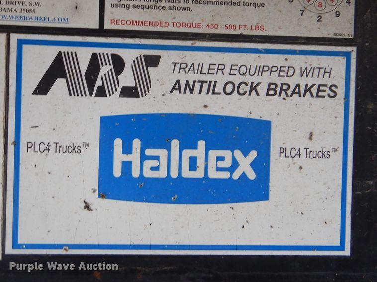 image for item GD9189 2007 Utility Trailer FS2HCA flatbed trailer