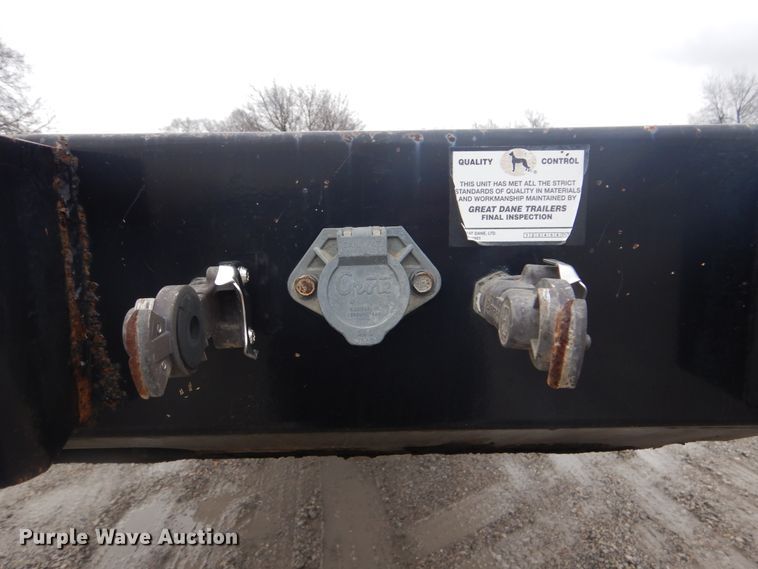 image for item GD9190 2013 Great Dane flatbed trailer