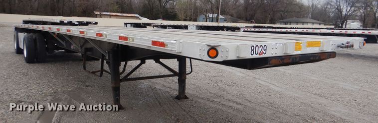 image for item GD9191 2007 Utility Trailer FS2CHA flatbed trailer