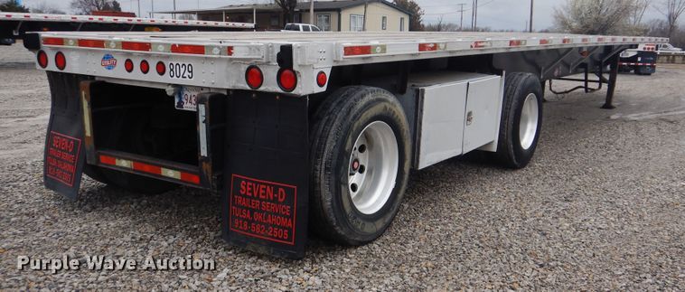 image for item GD9191 2007 Utility Trailer FS2CHA flatbed trailer