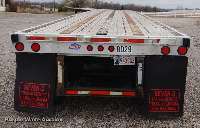 image for item GD9191 2007 Utility Trailer FS2CHA flatbed trailer