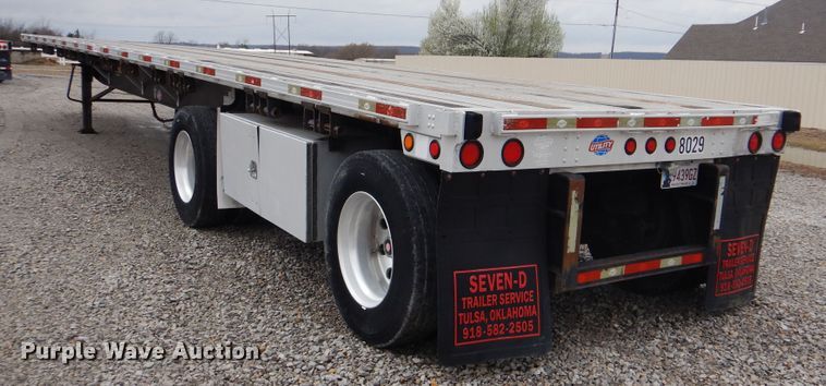 image for item GD9191 2007 Utility Trailer FS2CHA flatbed trailer