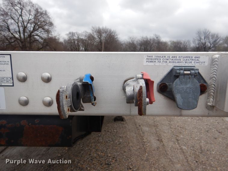 image for item GD9191 2007 Utility Trailer FS2CHA flatbed trailer