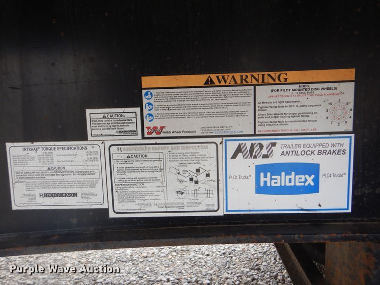 image for item GD9191 2007 Utility Trailer FS2CHA flatbed trailer