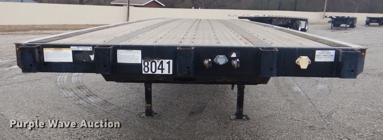 image for item GD9192 2013 Great Dane PLFR flatbed trailer