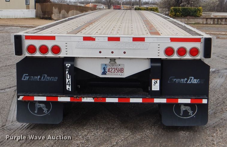 image for item GD9192 2013 Great Dane PLFR flatbed trailer