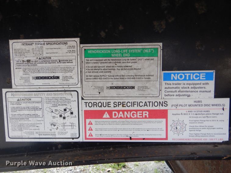 image for item GD9193 2006 Fontaine IFTW-8-8048WSAWK flatbed trailer