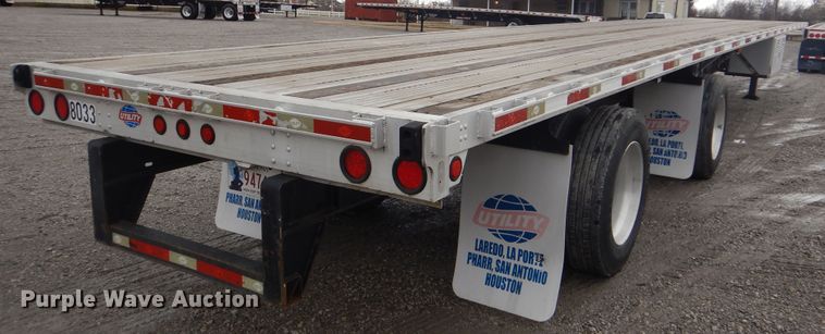 image for item GD9194 2008 Utility Trailer FS2CHA flatbed trailer