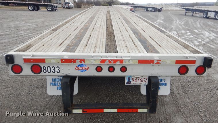 image for item GD9194 2008 Utility Trailer FS2CHA flatbed trailer