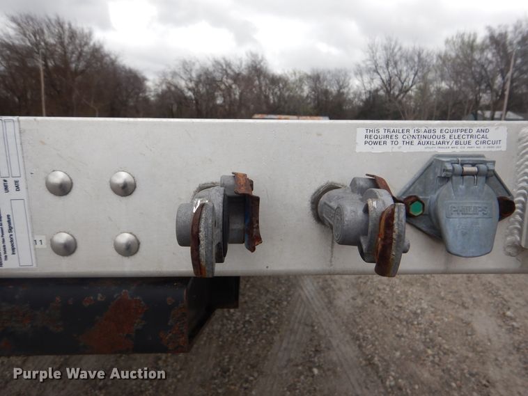 image for item GD9194 2008 Utility Trailer FS2CHA flatbed trailer