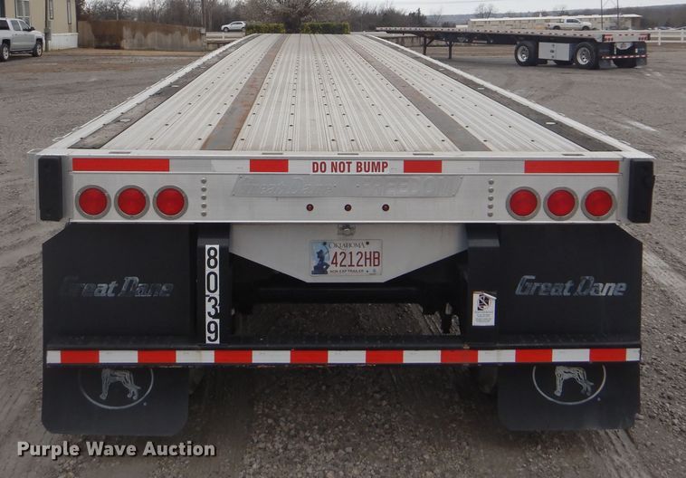 image for item GD9195 2013 Great Dane flatbed trailer
