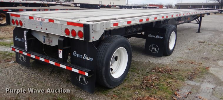 image for item GD9196 2013 Great Dane GPL0024000 flatbed trailer