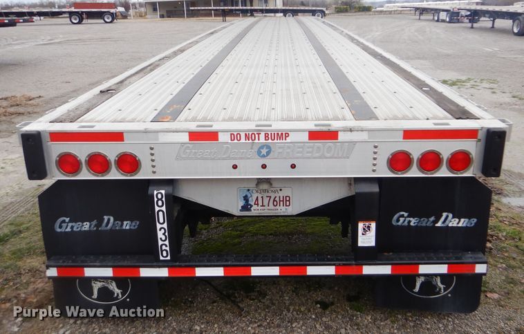 image for item GD9196 2013 Great Dane GPL0024000 flatbed trailer
