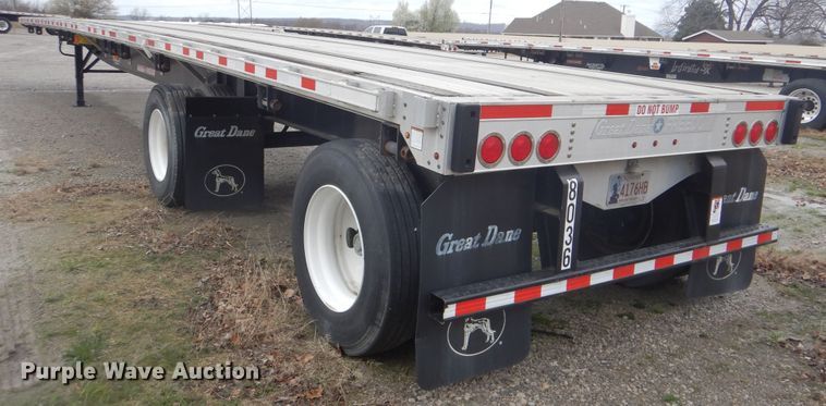 image for item GD9196 2013 Great Dane GPL0024000 flatbed trailer