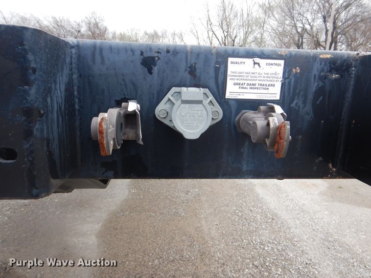 image for item GD9196 2013 Great Dane GPL0024000 flatbed trailer