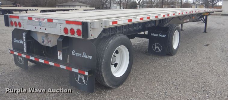 image for item GD9197 2013 Great Dane GPL00240004 flatbed trailer
