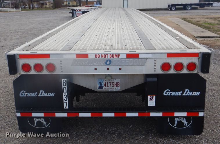image for item GD9197 2013 Great Dane GPL00240004 flatbed trailer