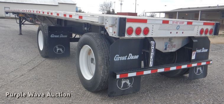 image for item GD9197 2013 Great Dane GPL00240004 flatbed trailer