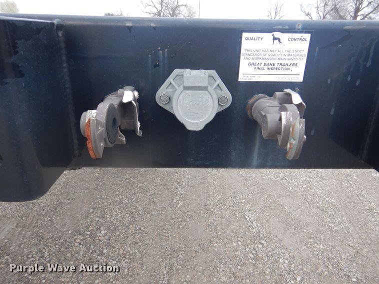 image for item GD9197 2013 Great Dane GPL00240004 flatbed trailer