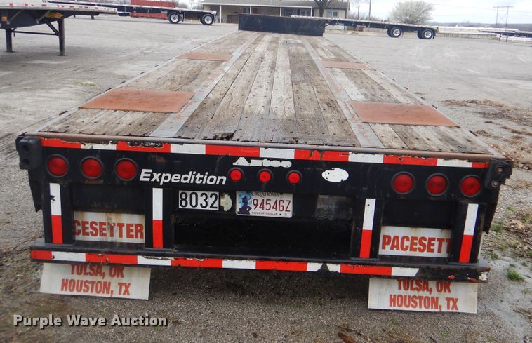 image for item GD9198 2008 Aztec D8053A drop deck trailer