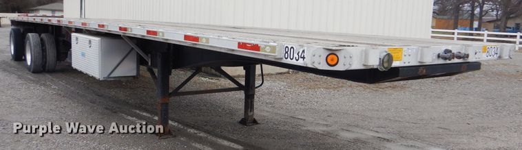 image for item GD9199 2009 Utility Trailer FS2CHA flatbed trailer