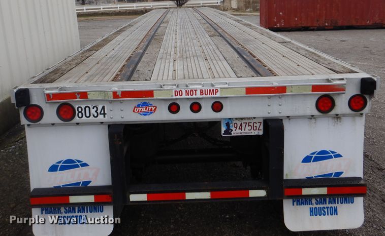 image for item GD9199 2009 Utility Trailer FS2CHA flatbed trailer