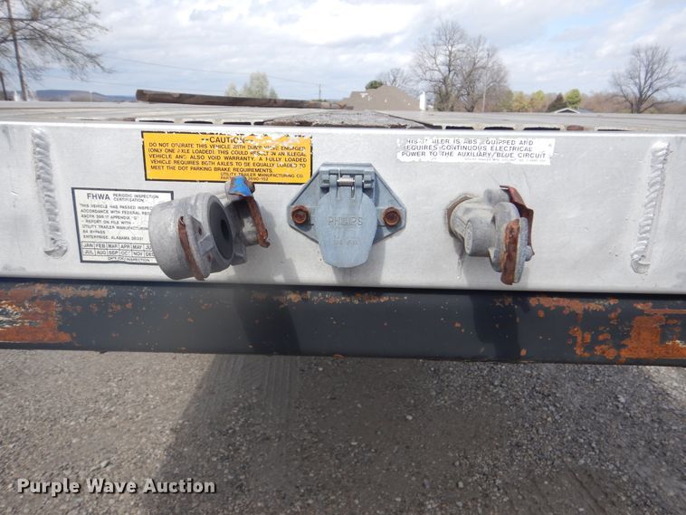 image for item GD9202 2006 Utility Trailer FS2CHA flatbed trailer