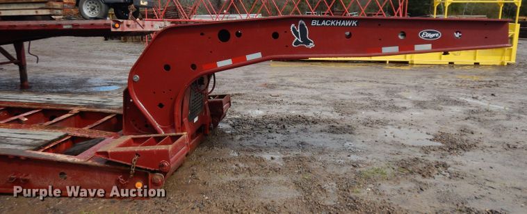 image for item GX9991 2003 Entyre Blackhawk lowboy equipment trailer