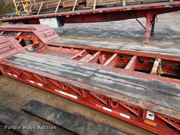 image for item GX9991 2003 Entyre Blackhawk lowboy equipment trailer