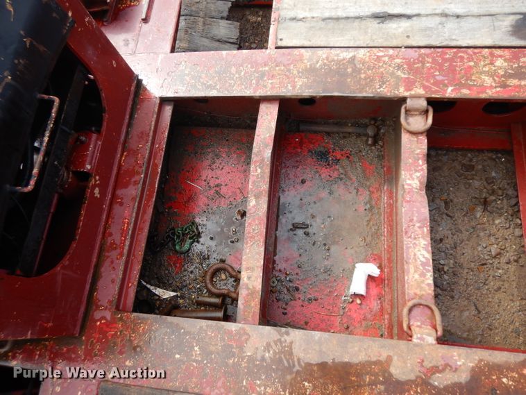 image for item GX9991 2003 Entyre Blackhawk lowboy equipment trailer