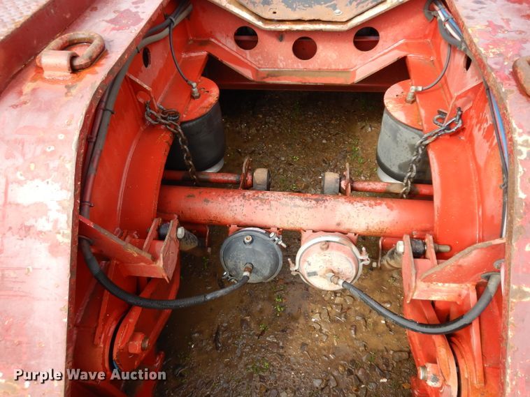 image for item GX9991 2003 Entyre Blackhawk lowboy equipment trailer