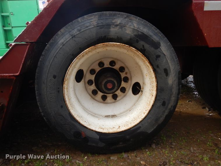 image for item GX9991 2003 Entyre Blackhawk lowboy equipment trailer