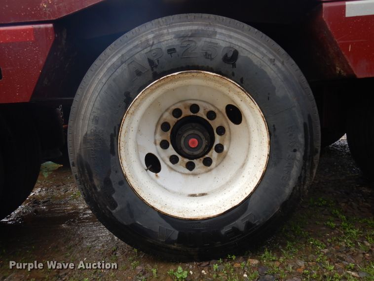 image for item GX9991 2003 Entyre Blackhawk lowboy equipment trailer