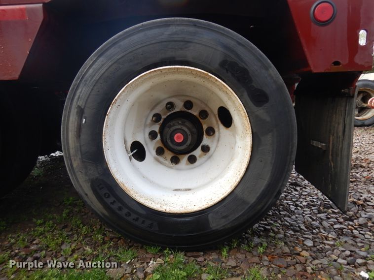 image for item GX9991 2003 Entyre Blackhawk lowboy equipment trailer