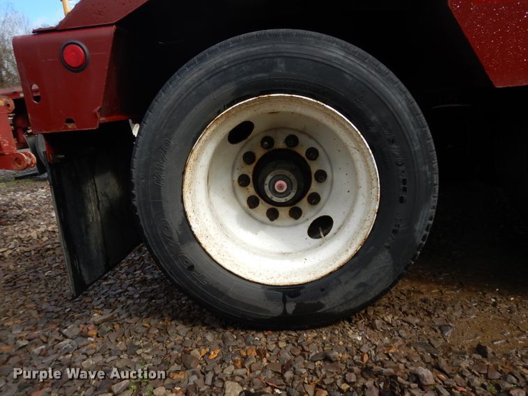 image for item GX9991 2003 Entyre Blackhawk lowboy equipment trailer