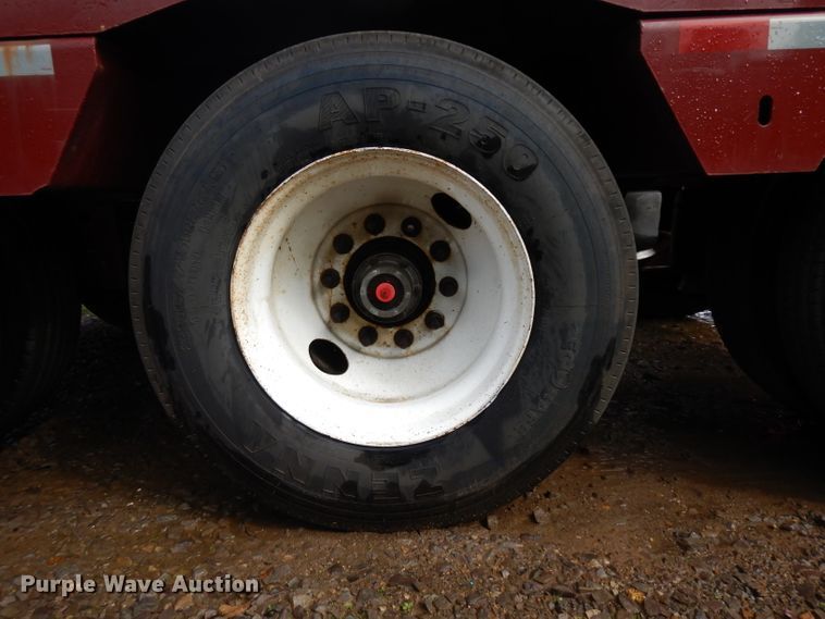 image for item GX9991 2003 Entyre Blackhawk lowboy equipment trailer