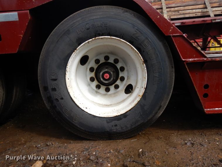 image for item GX9991 2003 Entyre Blackhawk lowboy equipment trailer