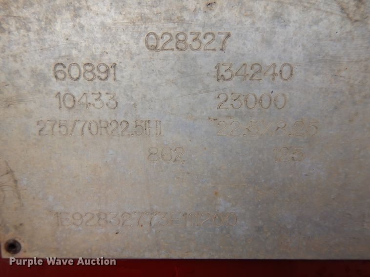 image for item GX9991 2003 Entyre Blackhawk lowboy equipment trailer